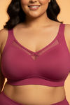 Zivame Freeform True Curv Padded Non Wired Full Coverage T-Shirt Bra - Dawn Pink — thumbnail 4
